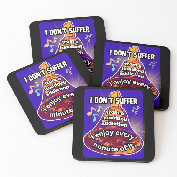 Item preview, I don’t suffer from a handbell addiction – I enjoy every minute of it designed and sold by CelticClapper.