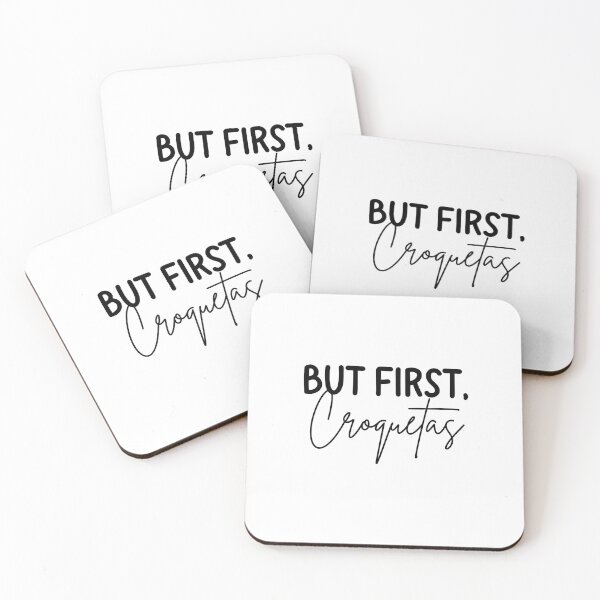 Item preview, But First Croquetas designed and sold by LMN75Designs.