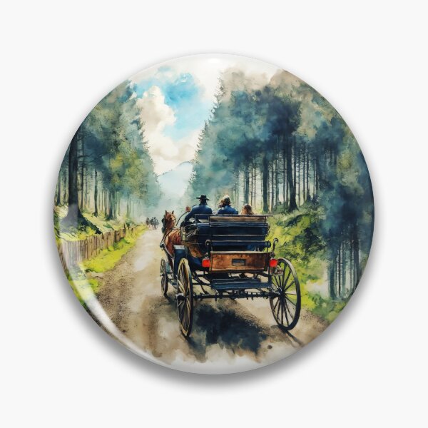 Item preview, Horse and Carriage Adventure designed and sold by Delemore Art.