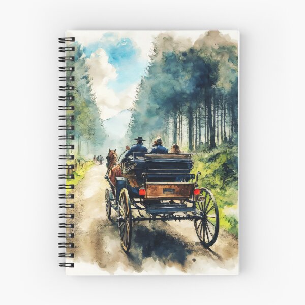 Item preview, Horse and Carriage Adventure designed and sold by Delemore Art.