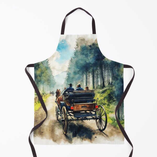 Item preview, Horse and Carriage Adventure designed and sold by Delemore Art.