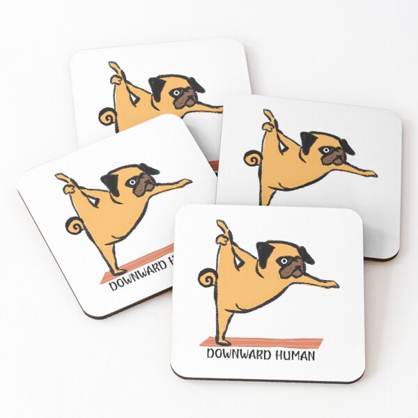 Item preview, Downward Human-Yoga-Dog-Funny designed and sold by AnitaCreations.