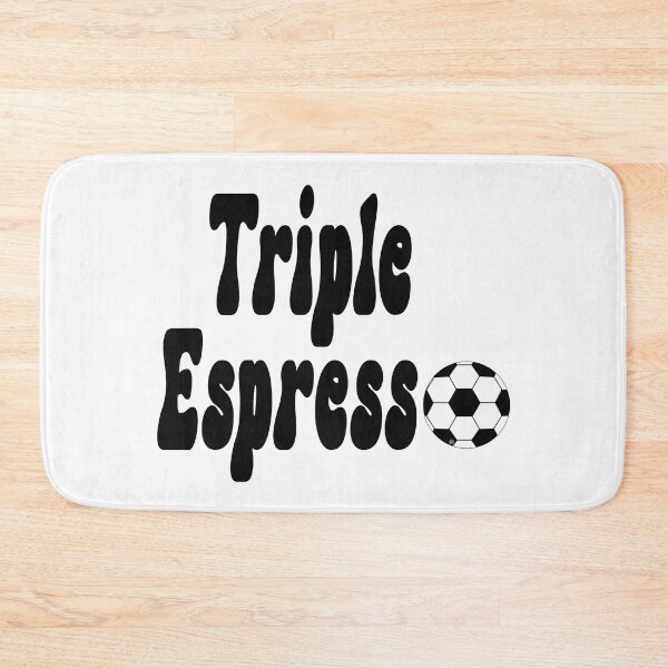Item preview, Triple Espresso Soccer Shirt,  DAM Creative, designed and sold by DAM Creative ⭐⭐⭐⭐⭐.