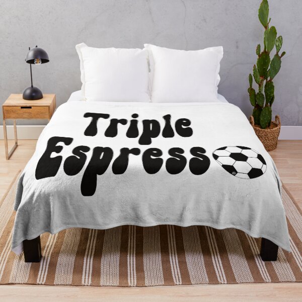 Item preview, Triple Espresso Soccer Shirt, DAM Creative, designed and sold by DAM Creative ⭐⭐⭐⭐⭐.