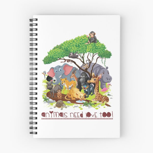 Item preview, Zoo Safari Animals - Animals Need Love Too! designed and sold by Jecolds.