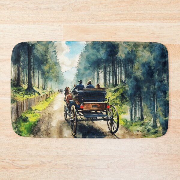 Item preview, Horse and Carriage Adventure designed and sold by Delemore Art.