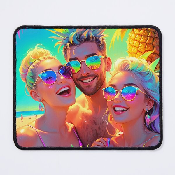 Item preview, Fun & Vibrant Pineapple Threesome | FMF designed and sold by JLEmporium.