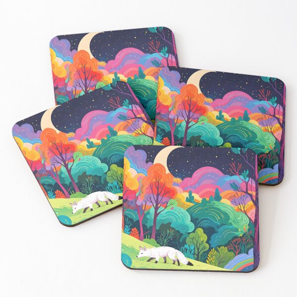 Item preview, Fox in magic land designed and sold by KiraChie.
