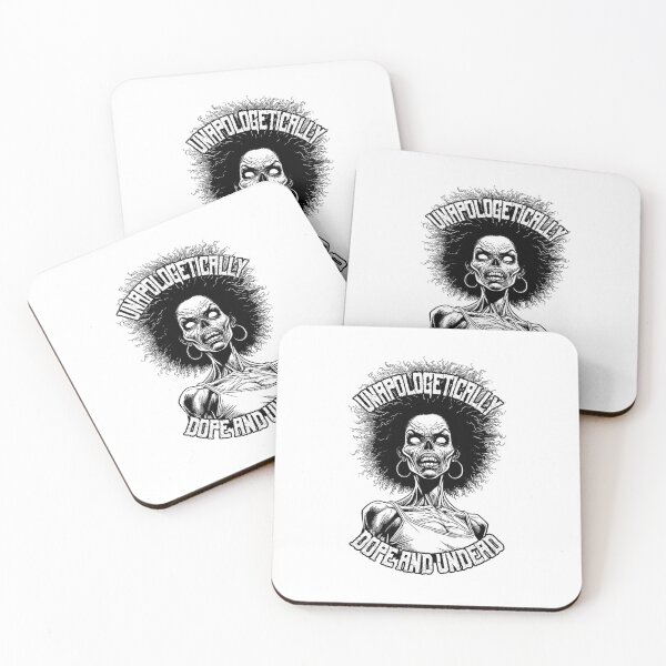 Item preview, Unapologetically Dope Undead Afro Black Woman Zombie designed and sold by GrandeDuc.