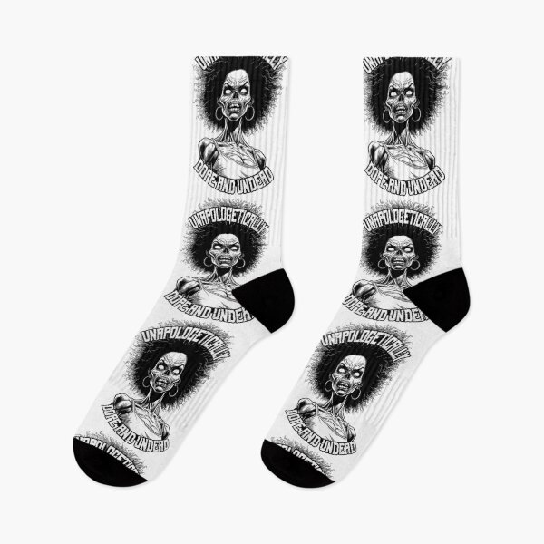 Item preview, Unapologetically Dope Undead Afro Black Woman Zombie designed and sold by GrandeDuc.