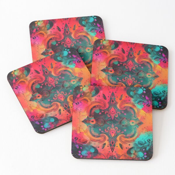 Item preview, “Somali Fusion: Timeless Patterns Meets Psychedelic Dreams” designed and sold by Art-Vortex-fr.
