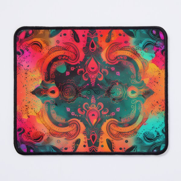 Item preview, “Somali Fusion: Timeless Patterns Meets Psychedelic Dreams” designed and sold by Art-Vortex-fr.