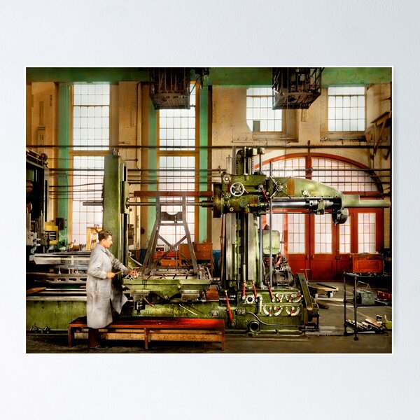 Item preview, Machinist - Universal Boring Mill 1938 designed and sold by Mike Savad Photography.