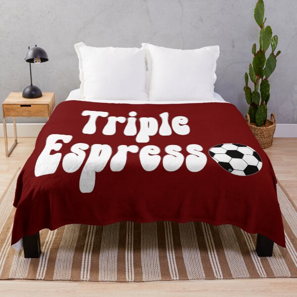 Item preview, Triple Espresso Soccer Shirt, DAM Creative, designed and sold by DAM Creative ⭐⭐⭐⭐⭐.