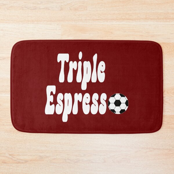 Item preview, Triple Espresso Soccer Shirt, DAM Creative, designed and sold by DAM Creative ⭐⭐⭐⭐⭐.