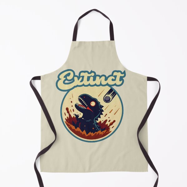 Item preview, Funny Dinosaur in Apocalypse with Meteor Showers – "EXTINCT" Design designed and sold by GALUMARKET.