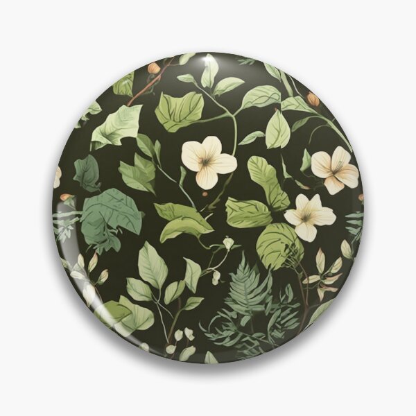 Item preview, Nature's Embrace: Seamless Organic Pattern with Leaves, Flowers, and Vines designed and sold by susshop214.