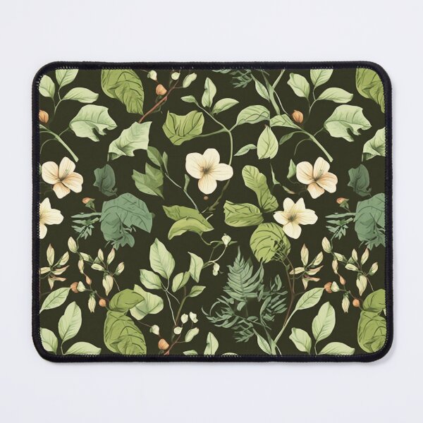 Item preview, Nature's Embrace: Seamless Organic Pattern with Leaves, Flowers, and Vines designed and sold by susshop214.