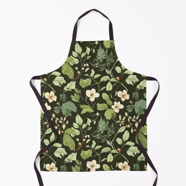 Item preview, Nature's Embrace: Seamless Organic Pattern with Leaves, Flowers, and Vines designed and sold by susshop214.