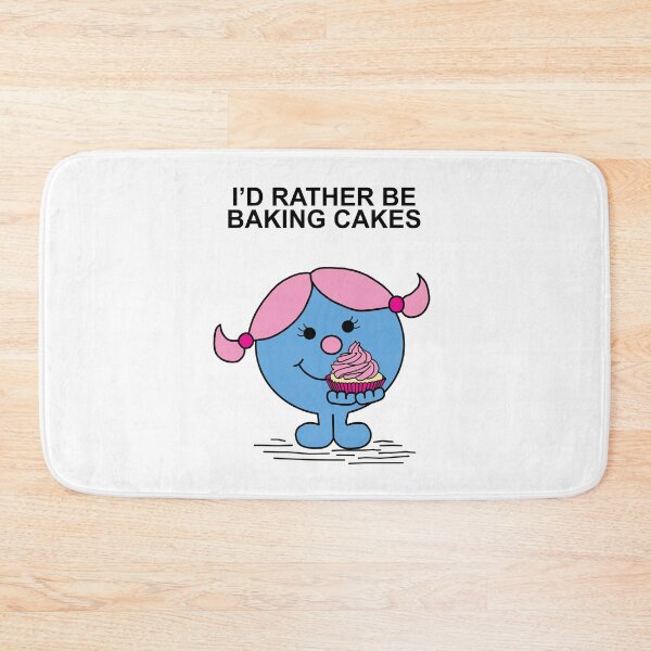 Item preview, Little Miss I'd rather be baking cakes  designed and sold by Scat the cat.