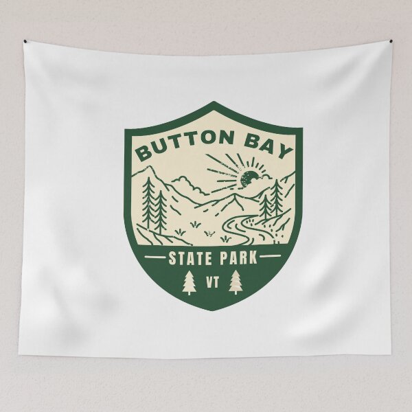 Item preview, Button Bay Vermont State Park designed and sold by SadieOnScience.