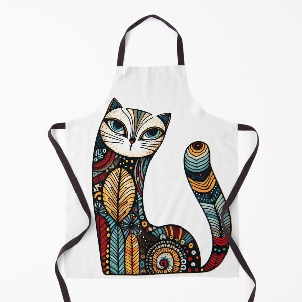 Item preview, Patterned cat designed and sold by NadyaMichaels.