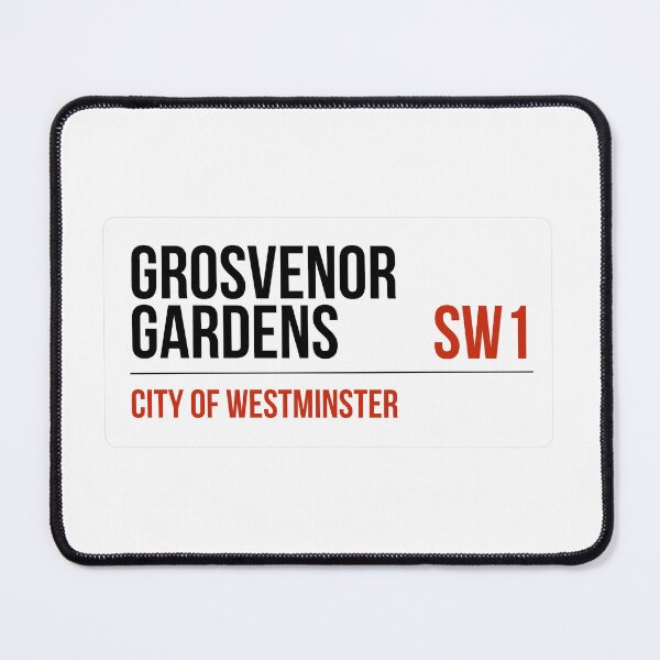 Item preview, Grosvenor Gardens Sign designed and sold by Local Folk.