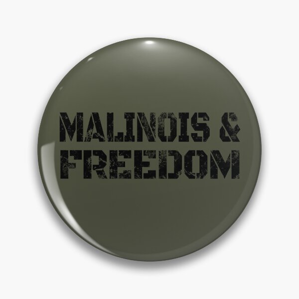 Artikelvorschau, Belgischer Malinois und Freedom USA Militärgeschenk entworfen und verkauft von Guarddogdrive.