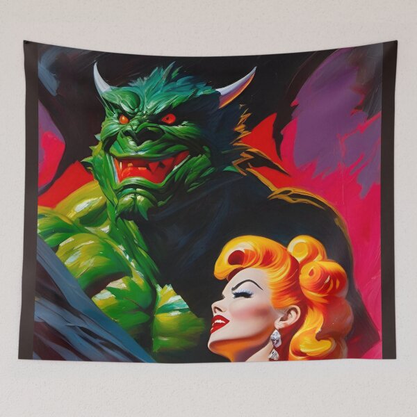 Item preview, Monster Love designed and sold by MatrixTattoo.