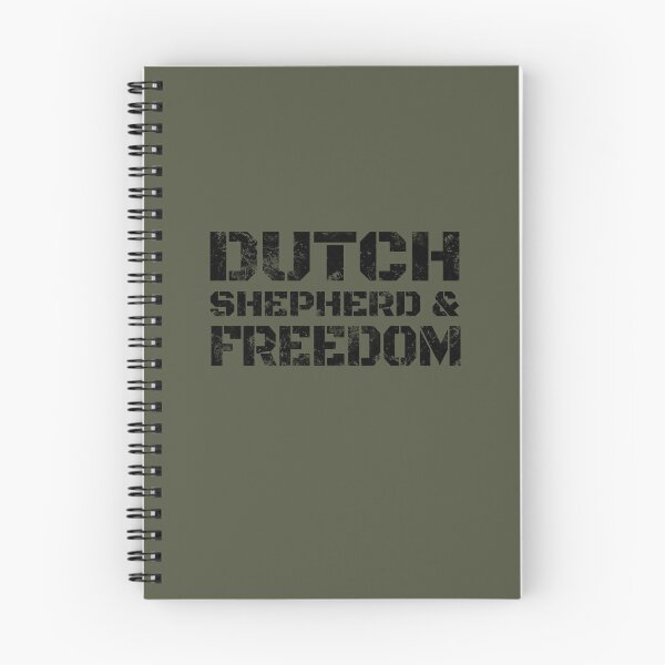 Item preview, Dutch Shepherd and Freedom USA Military Gift designed and sold by Guarddogdrive.