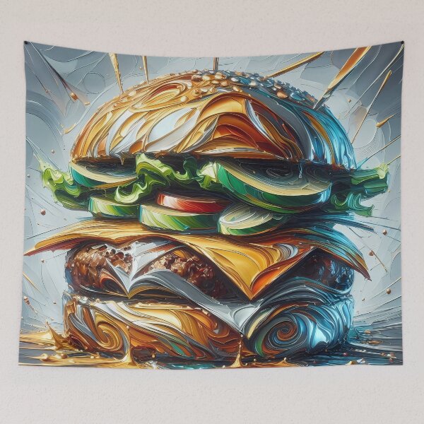 Item preview, Burger designed and sold by Visual Nomad Club.