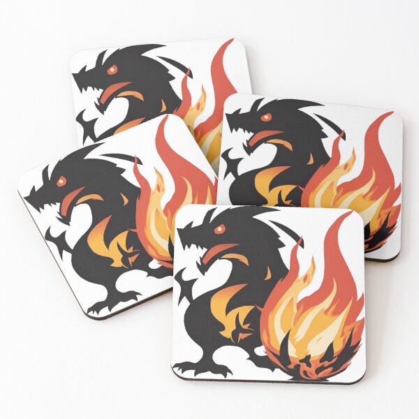 Item preview, fire t-rex dinosaur designed and sold by R-market.
