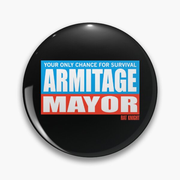 Item preview, Rat Knight - Armitage For Mayor designed and sold by Brandon Cable Art.