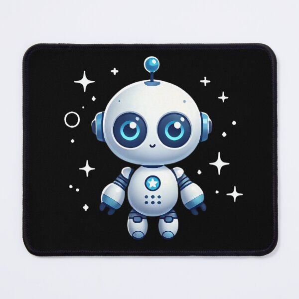 Item preview, Smiling Robotic Companion designed and sold by TeslaSt0re.
