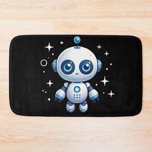 Item preview, Smiling Robotic Companion designed and sold by TeslaSt0re.