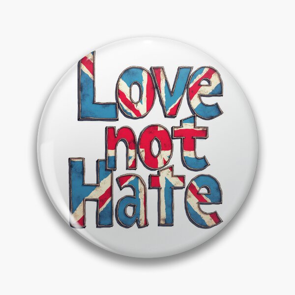 Item preview, Love not Hate designed and sold by iD365.