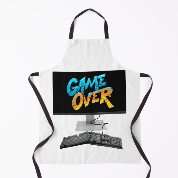 Item preview, Game Over: Gamer Frustration and Broken Keyboard designed and sold by tuschollos.