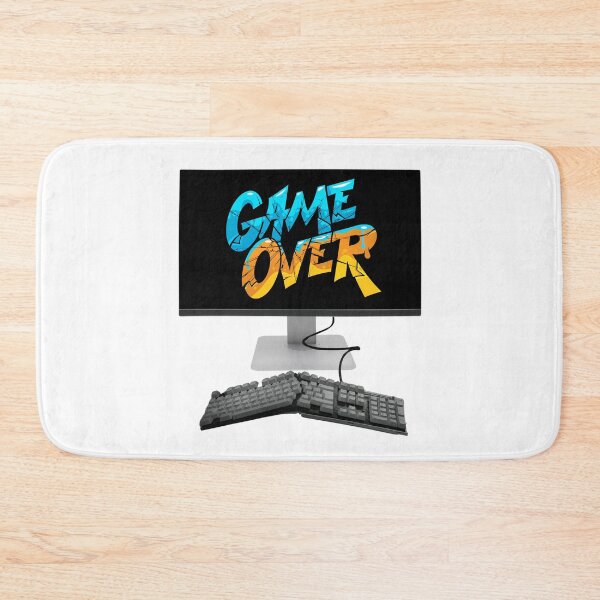 Item preview, Game Over: Gamer Frustration and Broken Keyboard designed and sold by tuschollos.