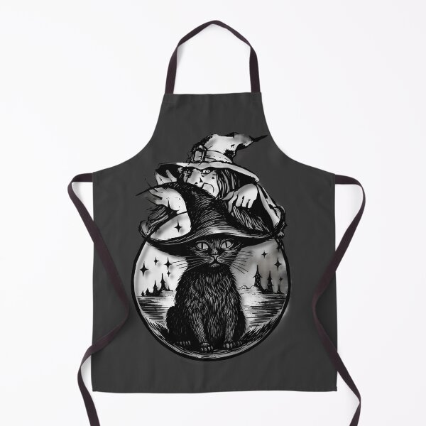 Item preview, Witch with a cat designed and sold by StonePine.