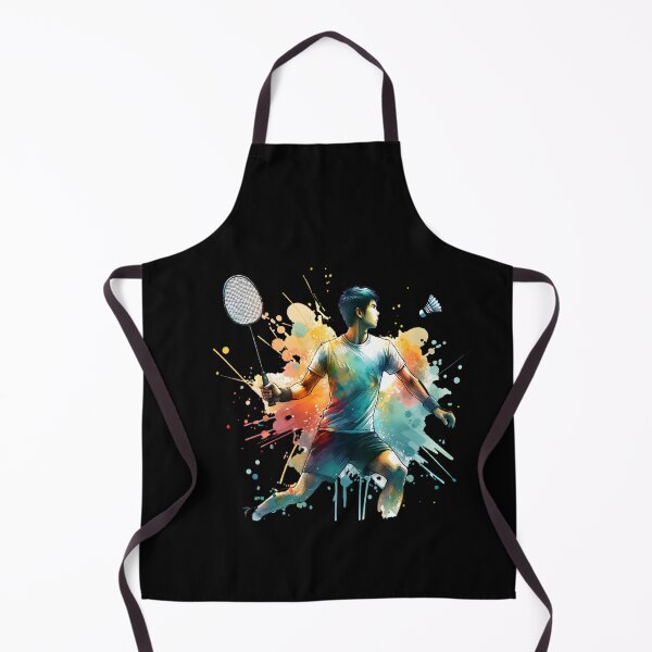 Item preview, Badminton Player with Shuttlecock Smash Hand designed and sold by Shirt-Expert.