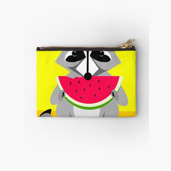 Item preview, Abstract Raccoon Eating Watermelon designed and sold by studioart.