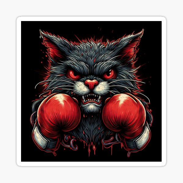 Trendy Designs, Funny Motifs, Modern, Humorous Artwork Sticker