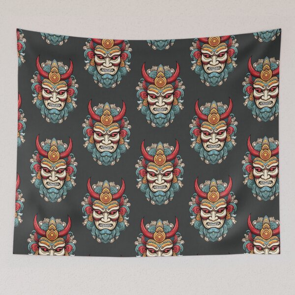 Item preview, Japan Mask | Gods & Masks Collection designed and sold by monkeybusiness.pt.