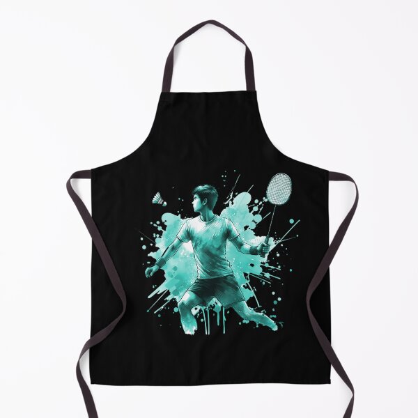 Item preview, Badminton Player with Shuttlecock Smash Hand designed and sold by Shirt-Expert.