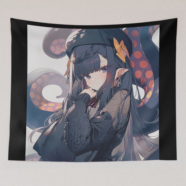 Item preview, Ninomae Ina'nis - HololiveEN Myth FanArt designed and sold by Weeb  Store.