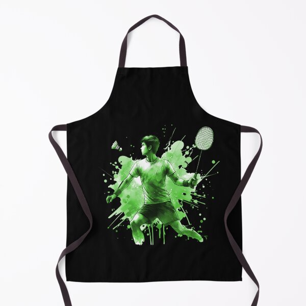 Item preview, Badminton Player with Shuttlecock Smash Hand designed and sold by Shirt-Expert.