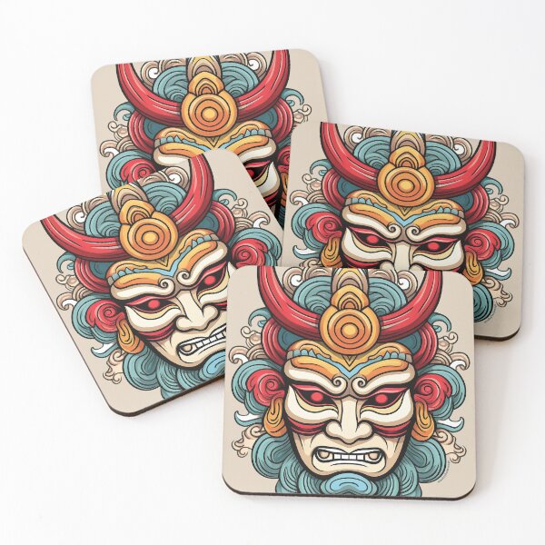 Item preview, Japanese Mask | Gods & Masks Collection | Light designed and sold by monkeybusiness.pt.