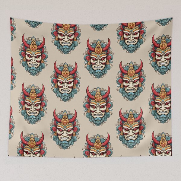 Item preview, Japanese Mask | Gods & Masks Collection | Light designed and sold by monkeybusiness.pt.