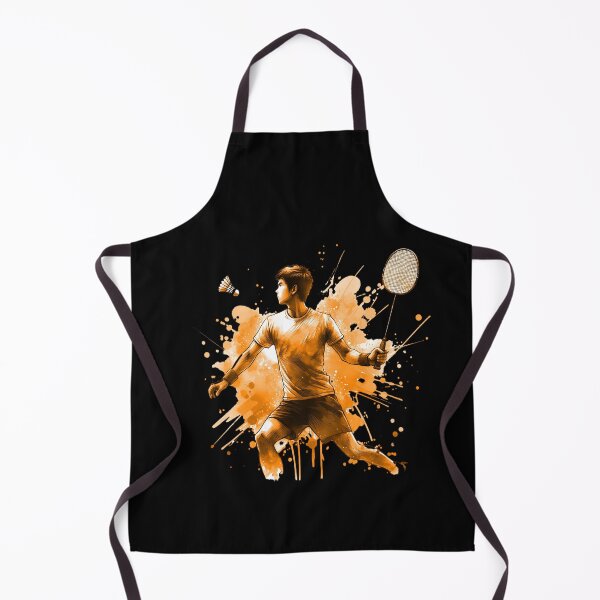 Item preview, Badminton Player with Shuttlecock Smash Hand designed and sold by Shirt-Expert.
