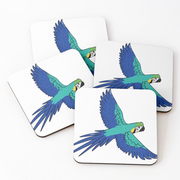 Item preview, Blue and Yellow Macaw designed and sold by PancakeDraws.